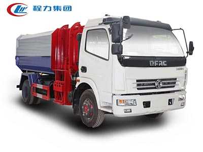 東風(fēng)多利卡(8方)掛桶垃圾車(chē)